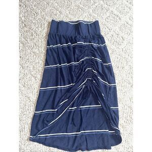 Carve Designs Womens Midi Maxi Skirt Size xs - Navy‎ EUC
